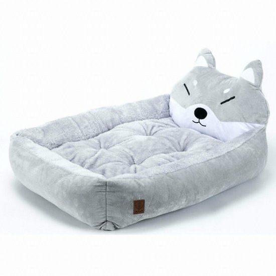 딩동펫 시바 마약방석 쿠션 L (그레이)