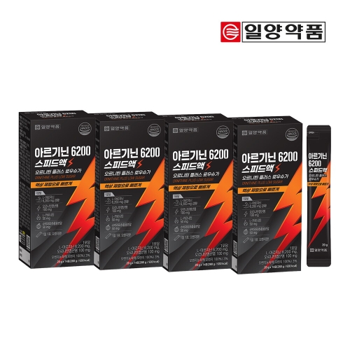 일양약품 아르기닌 6200 스피드액 14포 (4개)
