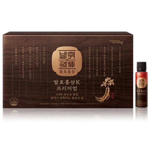 에치와이(HY) 발휘 발효홍삼K 프리미엄 50ml 30병 (2개)_이미지