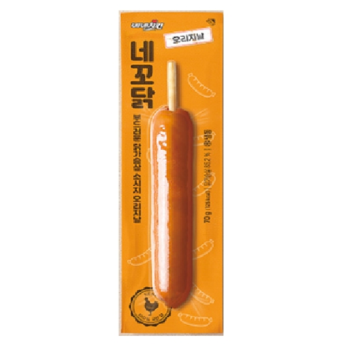 네꼬닭 닭가슴살 소시지 오리지날 70g