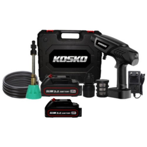 코스코 충전 고압 분무기 KOS-5018V (3.0Ah, 배터리 2개)_이미지