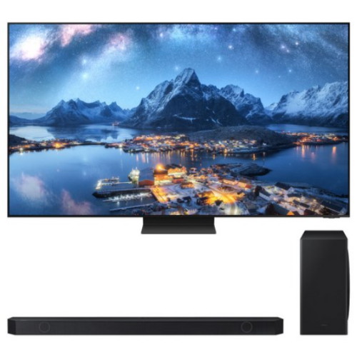 삼성전자 네오QLED KQ65QND800FXKR (스탠드+사운드바, HW-Q800D)_이미지
