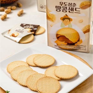 바스락 우도삼춘 땅콩샌드 80g (1개)