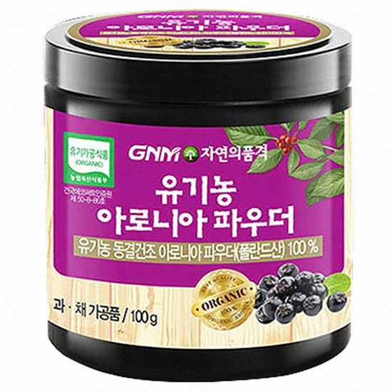 GNM자연의품격 유기농 아로니아 파우더 100g