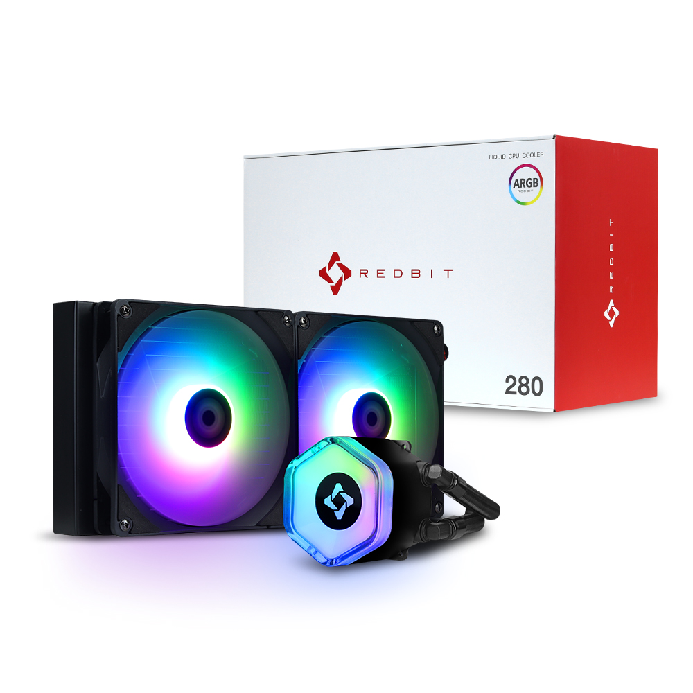 이엠텍 레드빗 280 ARGB (블랙)_이미지