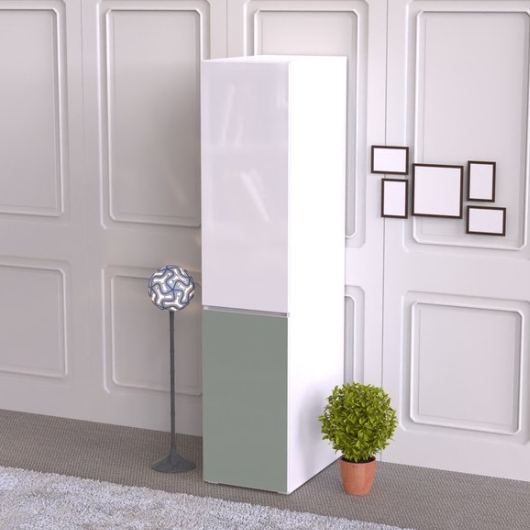 아이앤  빌트인 비스포크 광파 틈새 수납장 400