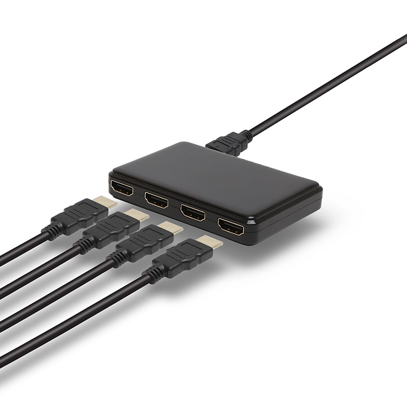 이지넷유비쿼터스 NEXTU NEXT-624SP4K60 1:4 HDMI 분배기_이미지