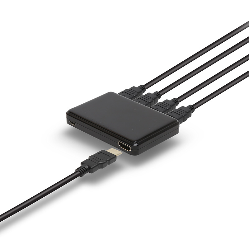 이지넷유비쿼터스 NEXTU NEXT-624SP4K60 1:4 HDMI 분배기_이미지