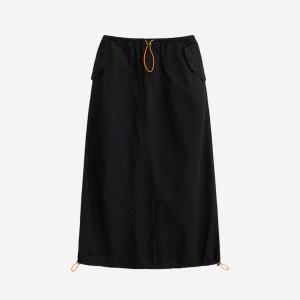 알파인더스트리 드로코드 스커트 W 블랙 ALPHA INDUSTRIES Drawcord Skirt 536876_이미지