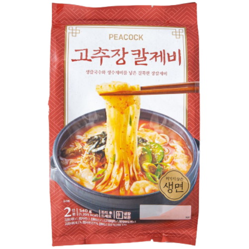 이마트 피코크 고추장칼제비 540g (1개)_이미지