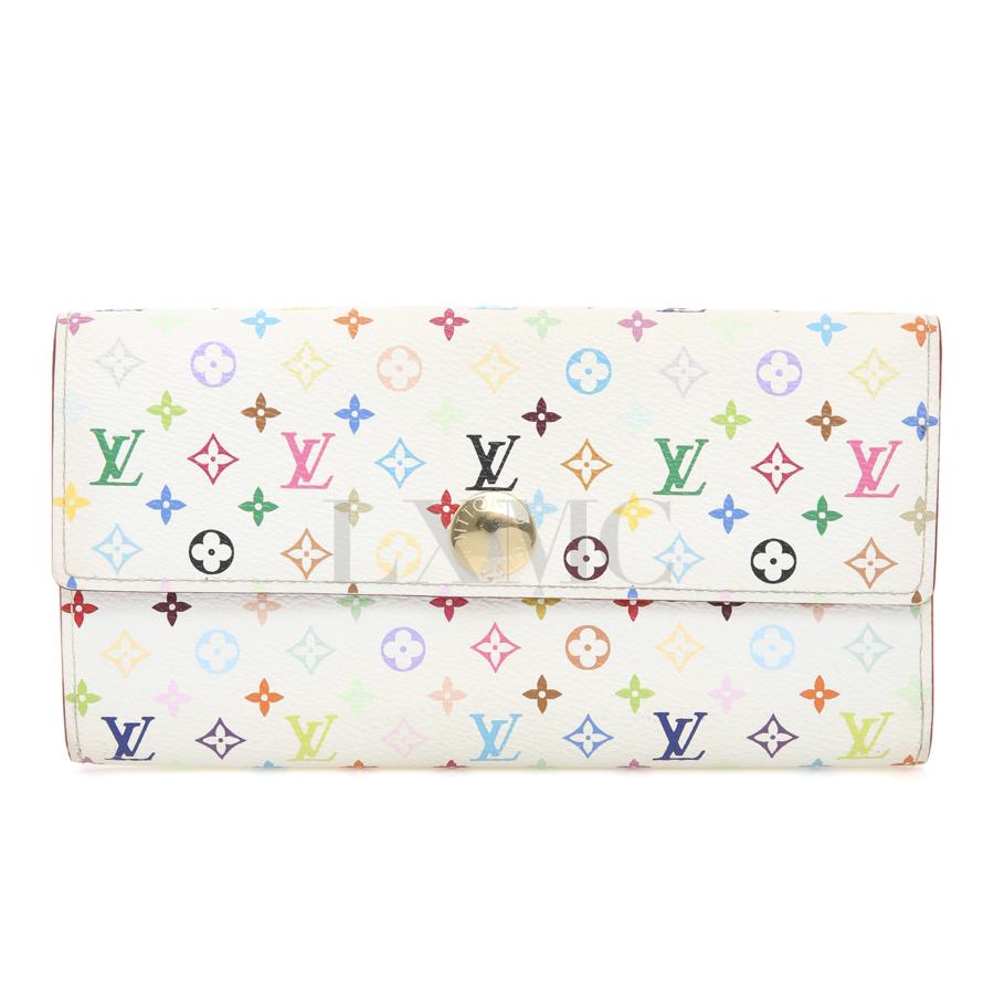 루이비통 무라카미 멀티화이트 사라월릿 장지갑 M93744