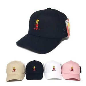 심슨 악마 심슨 볼캡-모자-야구모자