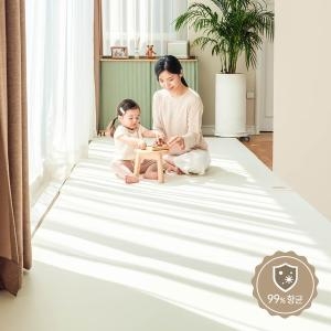 소브 베리 2단 폴더매트 200x110x4cm 놀이방 층간소음 유아 거실 아기매트