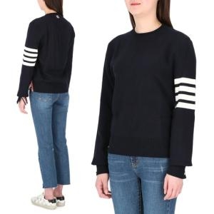  톰브라운 밀라노 스티치 사선 완장 니트_MKA202A 00219 415