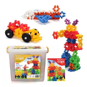 한립토이스 한립토이스 해피미니 사각블럭 378pcs_이미지