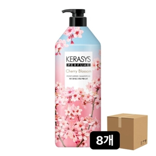 케라시스 체리블라썸 퍼퓸 샴푸 1000ml (8개)_이미지