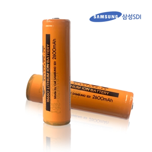 삼성SDI 18650 배터리 2600mAh 건전지 KC인증 충전지_이미지