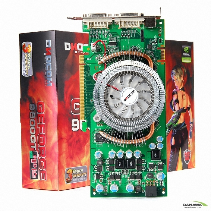 디앤디컴 지포스 9600GT 에이스 512MB