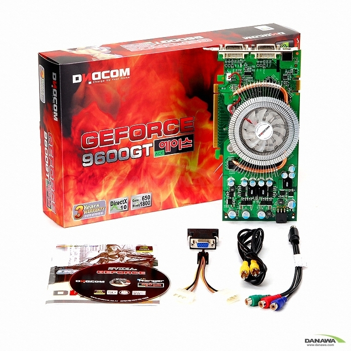 디앤디컴 지포스 9600GT 에이스 512MB_이미지