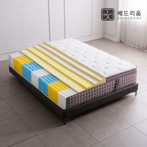 베드리움 스위트에디션 소프트 독립스프링 매트리스 K (31cm)_이미지