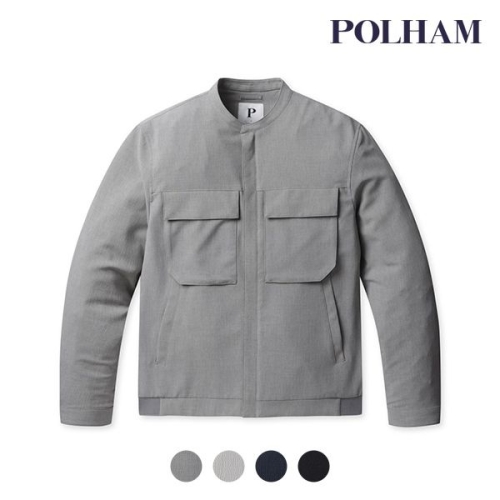 폴햄 남성 스텐넥 화섬 자켓_PHD2JJ1021_이미지