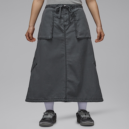 조던 시카고 여성 파라슈트 스커트 블랙 IF1048-010_이미지