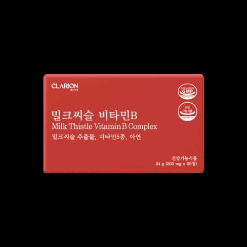 우리바이오 클라리온 밀크씨슬 비타민B 30정이미지입니다. 누르면 해당 게시물로 새창이동합니다.