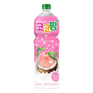 해태음료 코코팜 피치핑크 복숭아 1.5L (1개)_이미지