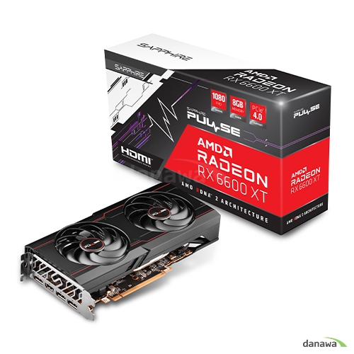 SAPPHIRE 라데온 RX 6600 XT PULSE OC D6 8GB Dual-X_이미지