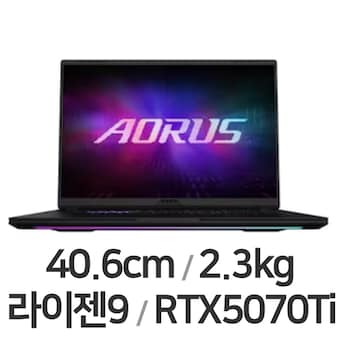 GIGABYTE AORUS MASTER 16 6XJ 64GB램