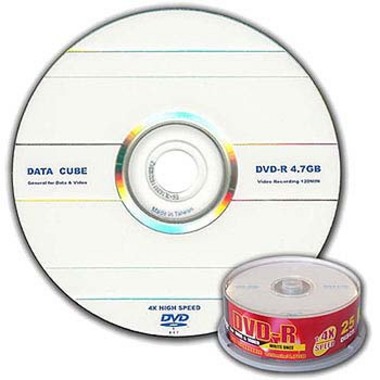 DataCube DataCube 4.7GB 4x 케익 25장