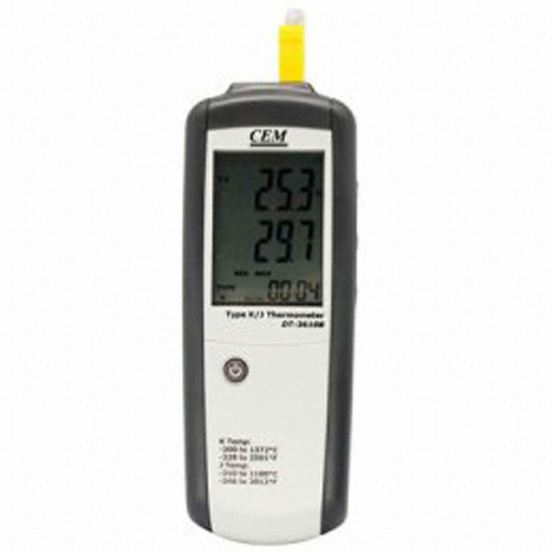 CEM 디지털 2채널 온도계 DT-3891F