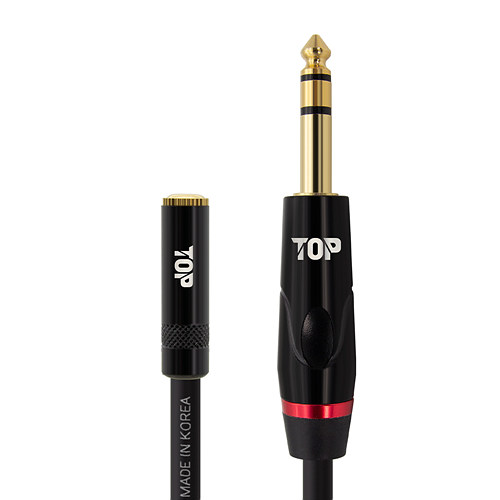 탑라인에이치디 솔탑 3.5mm to 5.5mm 스테레오 케이블 (15m, SOLTOP-1916)