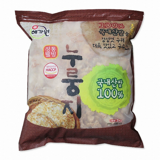정통웰빙 누룽지 3kg