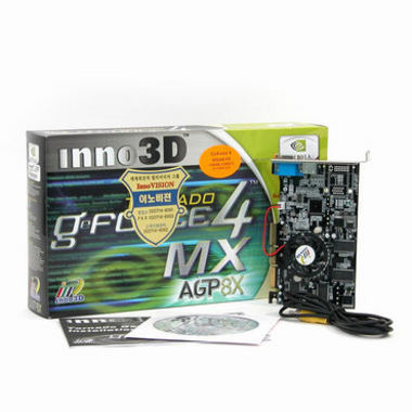 INNO3D GeForce4 MX 440 이노비젼 8X 128MB