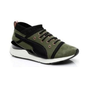 푸마 펄 벨벳 로프 런닝화 그린 364154-01_이미지