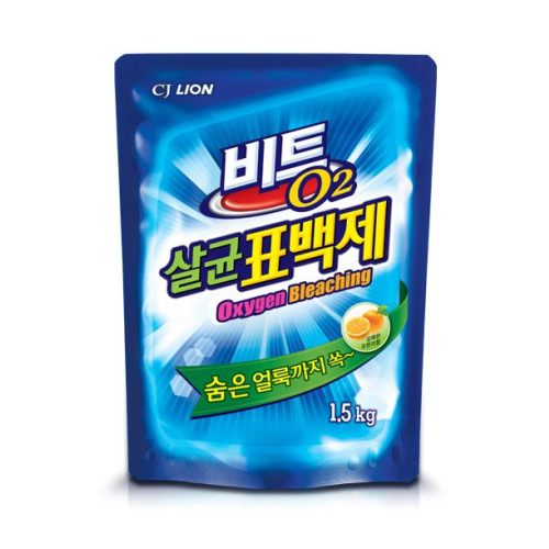 비트 O2 살균표백제 1.5kg (1개)_이미지