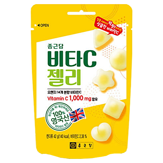 종근당건강 비타C 젤리 42g