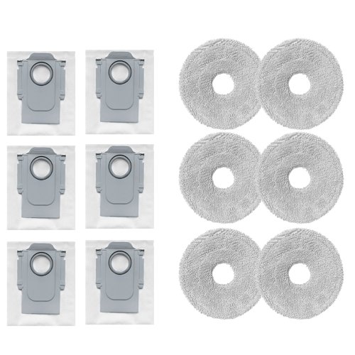 로보락 Qrevo Pro 호환 먼지봉투 + 물걸레 패드 세트