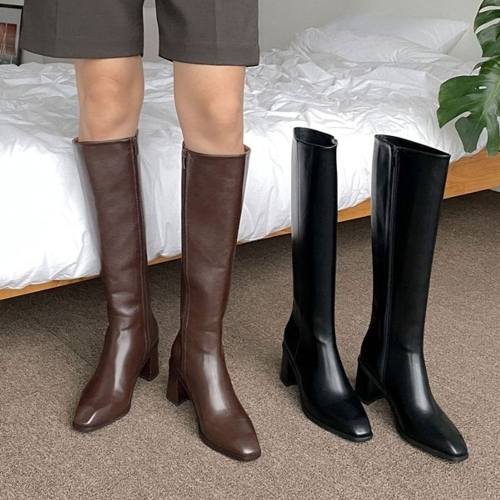  홀릭 HKR028 여성 롱부츠 가을 겨울 발편한