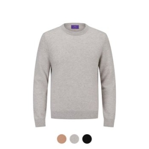 신성통상 ANDZ 울 캐시미어 베이직 풀오버 스웨터_BZD4ER1301_이미지