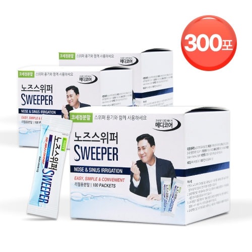 메디코어 노즈스위퍼 분말 (300포)