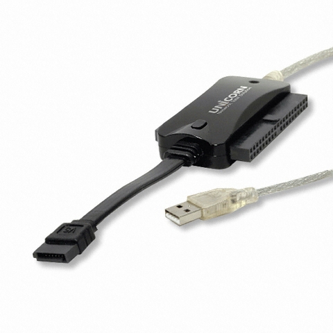 서진네트웍스 UNICORN 컨버터 USB2.0 IDE Adapter IDE-600SATA