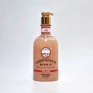 LG생활건강 온더바디 벨먼 사해소금 스크럽 바디워시 600ml x1개