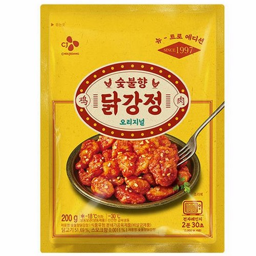 CJ제일제당 숯불향 닭강정 200g (1개)_이미지
