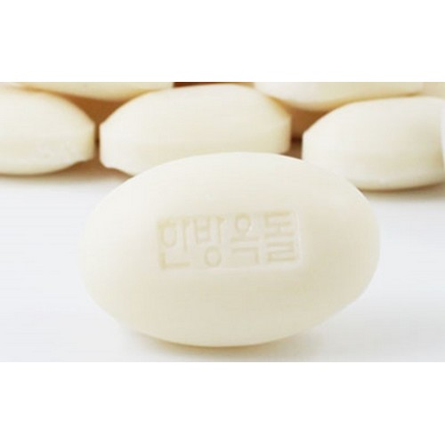 화이트산업 한방 옥돌 미용 비누 100g