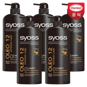  사이오스 올레오12 인텐스 케어 샴푸 750ml [5개]