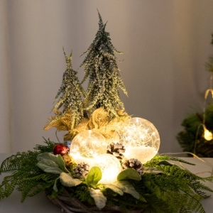 크리스마스 LED 사슴 트리  장식 소품