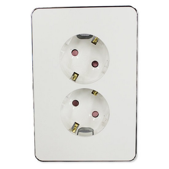 올리비아 2구 콘센트