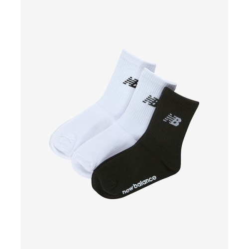 뉴발란스 3PCS 에센셜 아동 장목 양말 NK8EGS203U10